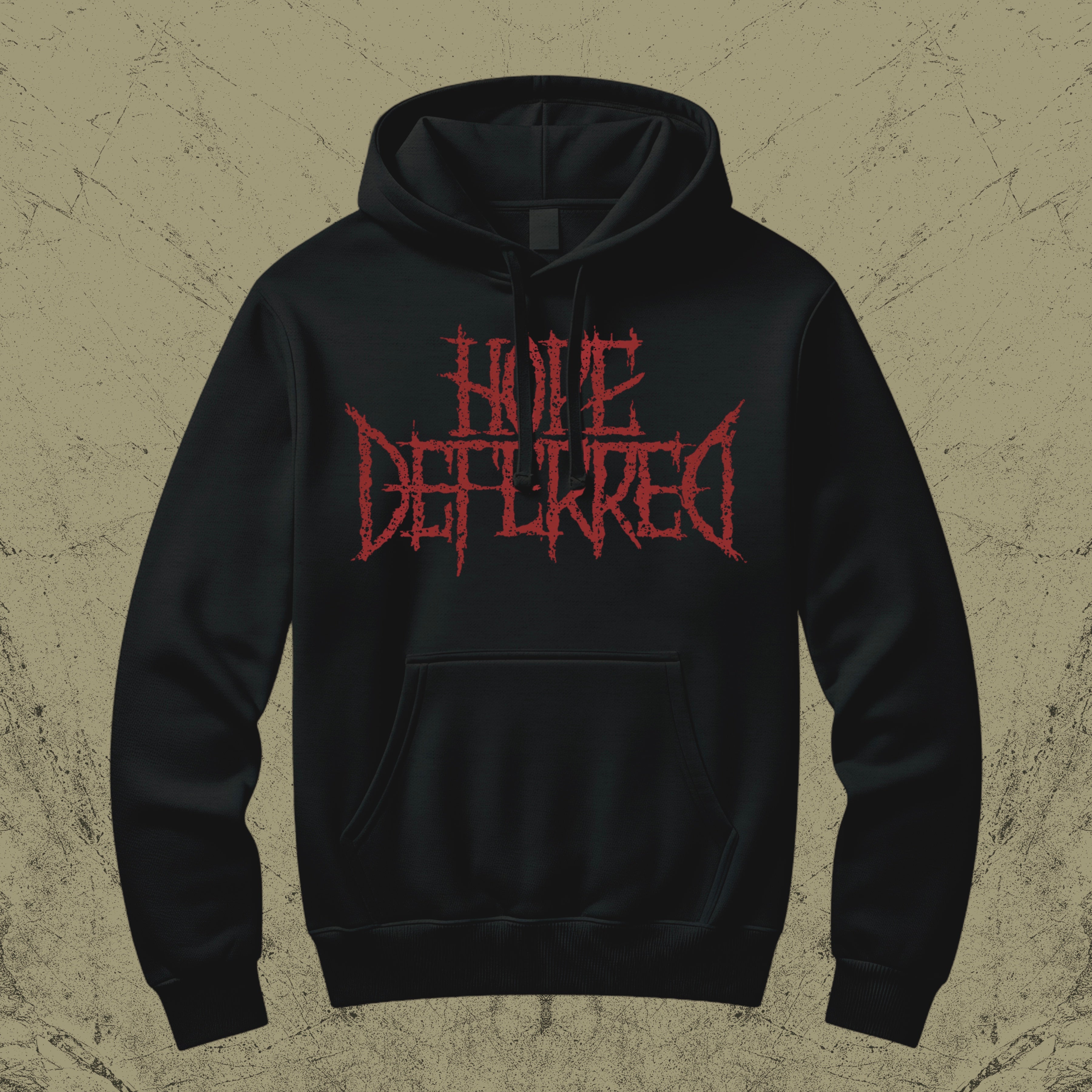 Pullover Hood Logo Sweatshirt