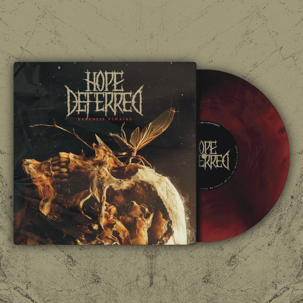 Darkness Remains-Vinyl LP-Crimson Variant