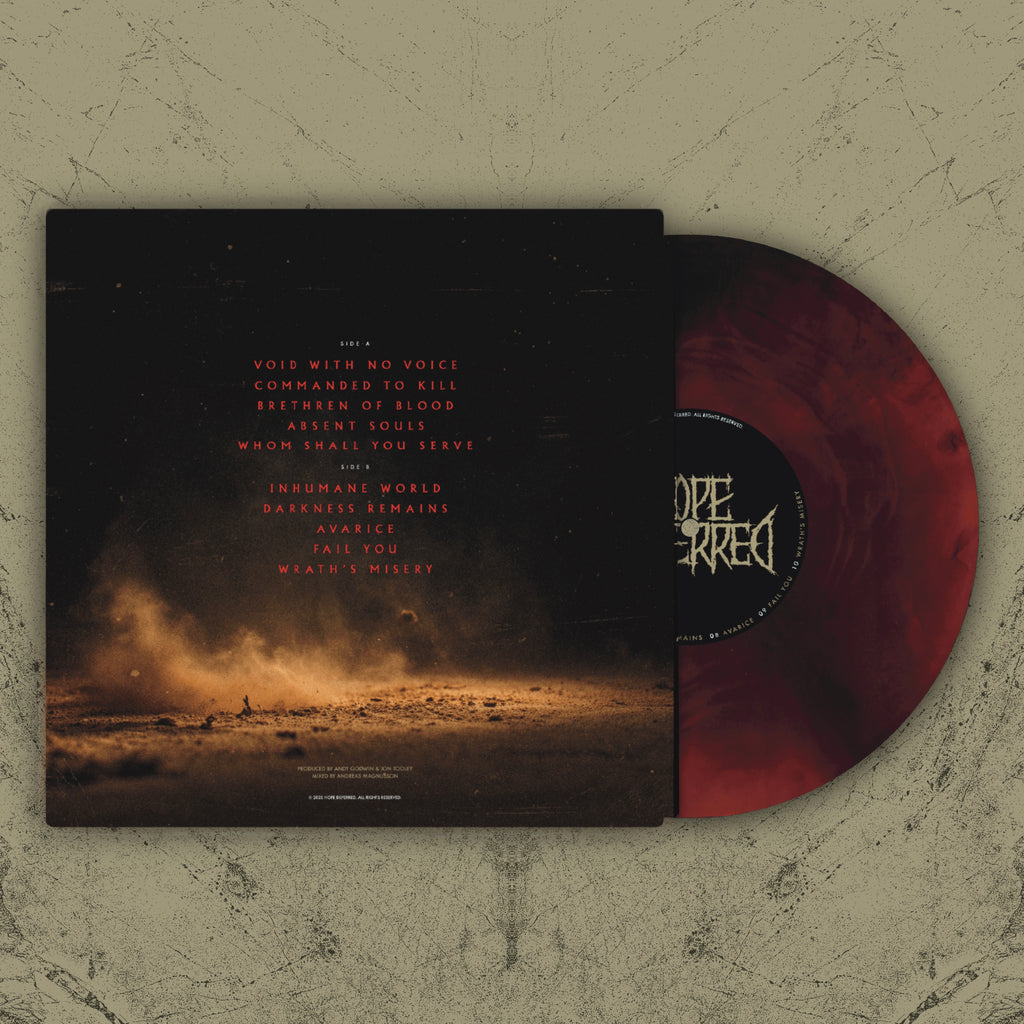 Darkness Remains-Vinyl LP-Crimson Variant
